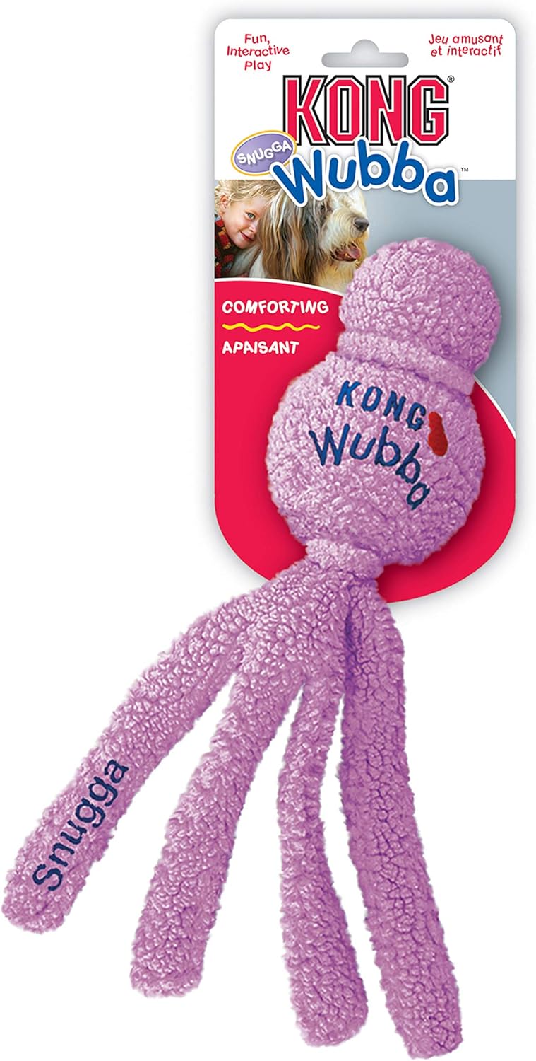 KONG Snugga Wubba Dog Toy - Small, Assorted Colors - Image 3