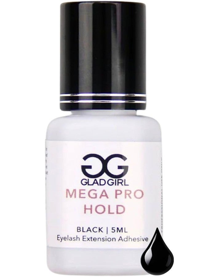 GladGirl Mega Pro Hold Lash Extension Glue for Single Strand Lashes, 5 ml, Volumizing, Low Fumes, Up to 3 Weeks Retention, Fast Drying Time - Image 1