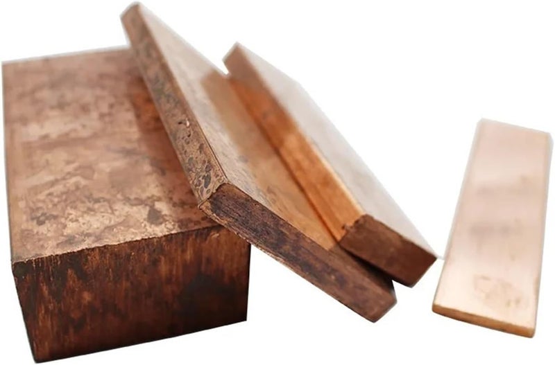 RAHBI Copper Plate Sheet Bar Flat Strip Various Sizes leisurely (Size : 12x30x100mm 1pc) - Image 5