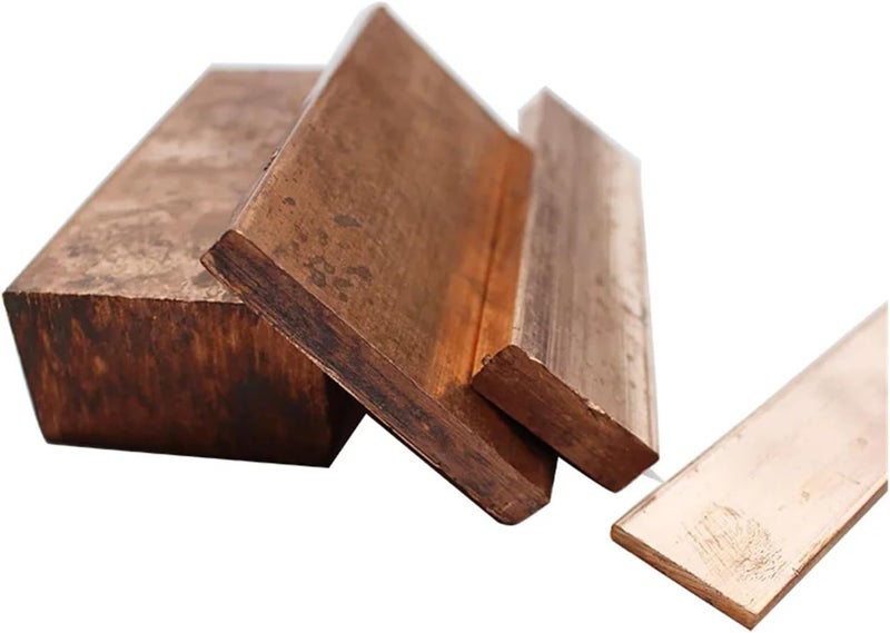 RAHBI Copper Plate Sheet Bar Flat Strip Various Sizes leisurely (Size : 12x30x100mm 1pc) - Image 4