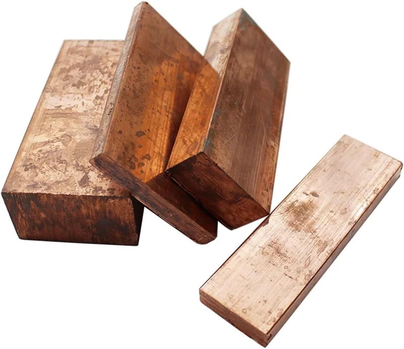 RAHBI Copper Plate Sheet Bar Flat Strip Various Sizes leisurely (Size : 12x30x100mm 1pc) - Image 3
