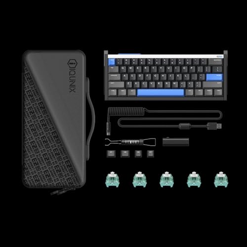 Iqunix لوحة مفاتيح الألعاب IQUNIX EZ60، لوحة مفاتيح ميكانيكية RGB بنسبة 60%، 61 مفتاح مع مفاتيح مغناطيسية Star Trail، تفعيل سريع، ضبط قابل للتعديل، مفاتيح PBT مزدوجة الطباعة، لأجهزة الكمبيوتر المحمولة Win/Mac - Image 5