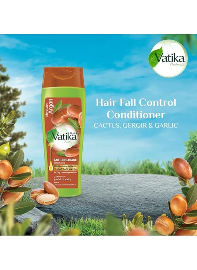 VATIKA Dabur Vatika  Anti Breakage Shampoo Argan 360Ml  - Image 2