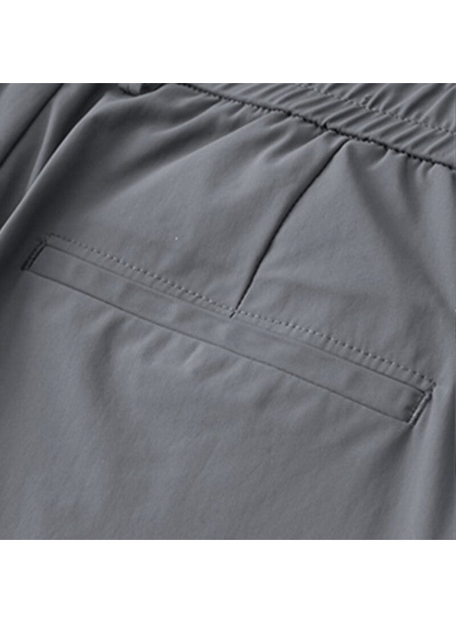 Tucano Casual Pants For Men, Spring And Autumn Thick Style Dress Pants, Elastic Slim Fit Business Straight-leg Versatile Trousers, Men's Clothing, Black, Size 33 - Image 2