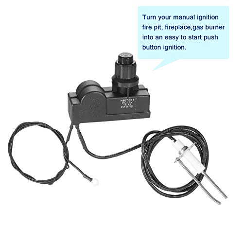 Lemfema Fire Pit Ignitor Push Button Ignition Kit with 2 Outlets, Ground Wire for Fire Pit Gas Burner System, AAA Type - Image 4