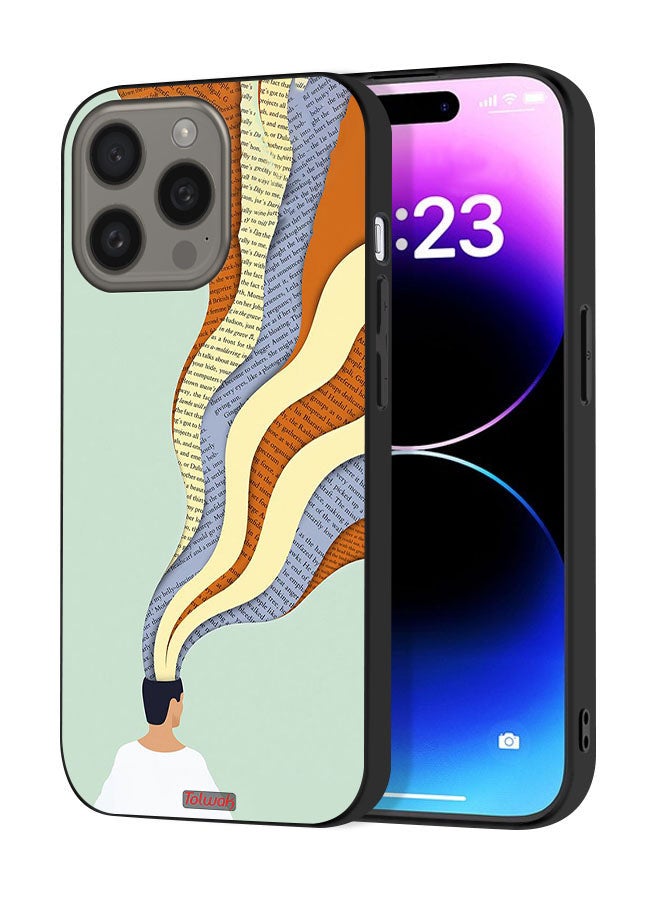 Tolwak Apple iPhone 15 Pro Max Protective Case Cover Data In Mind Art - Image 1