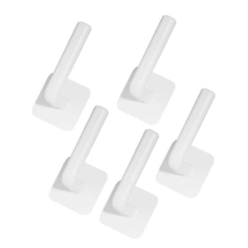3 Pack Self Adhesive Wall Hooks No Drill Storage Strong Hold For Towels Bathroom Accessories - Image 4