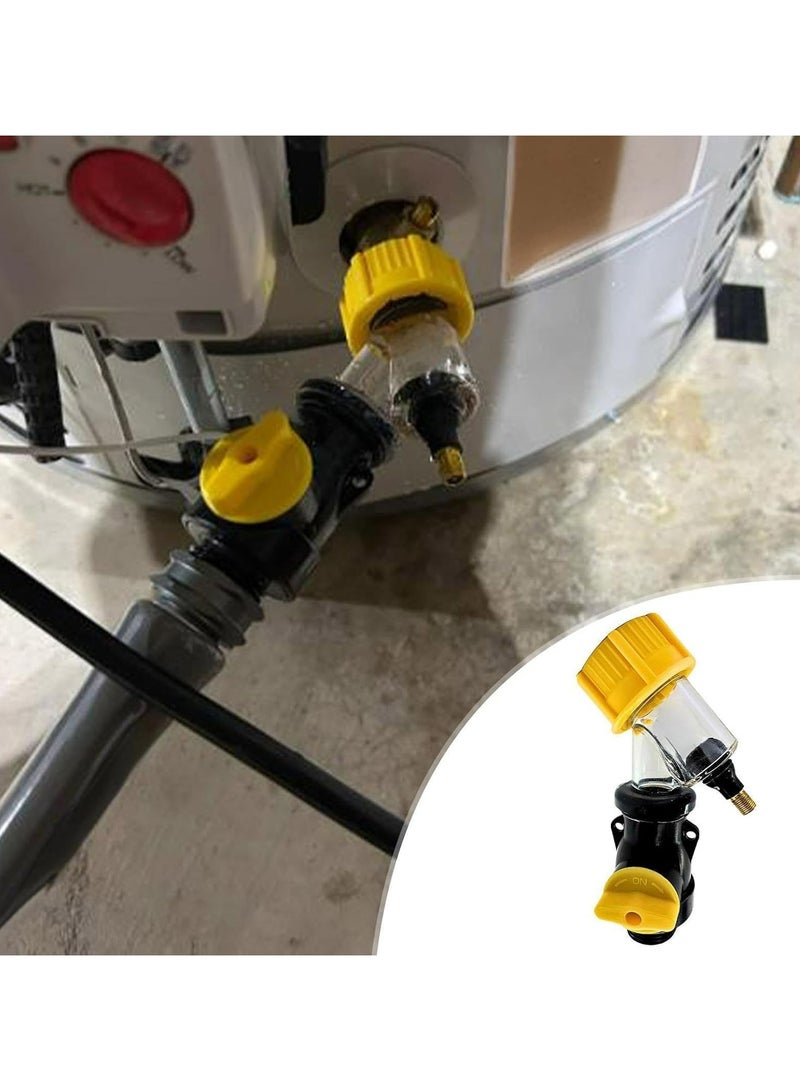 TLAXCA Water Heater Cleaning and Flushing Tool - Breaks up clogs, stirs and removes sediment and dirt from Electric or Gas Water Heaters - Image 2