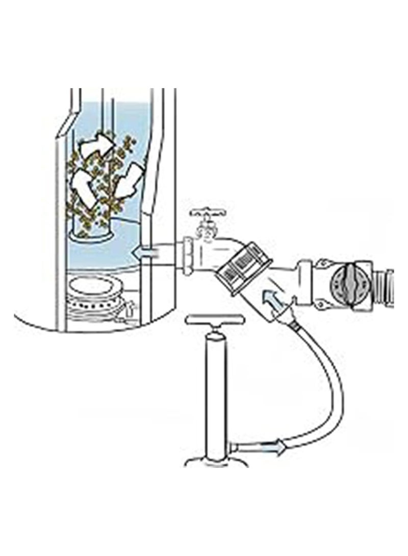 TLAXCA Water Heater Cleaning and Flushing Tool - Breaks up clogs, stirs and removes sediment and dirt from Electric or Gas Water Heaters - Image 5