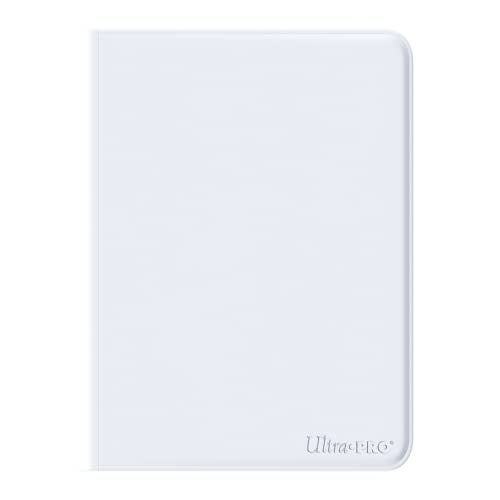 Ultra PRO - Vivid 12-Pocket Zippered PRO-Binder: White - Protect 480 Standard Size Cards In Side Loading Pockets, Protect Valuable Sports Cards & Collectible Trading Cards - Image 5