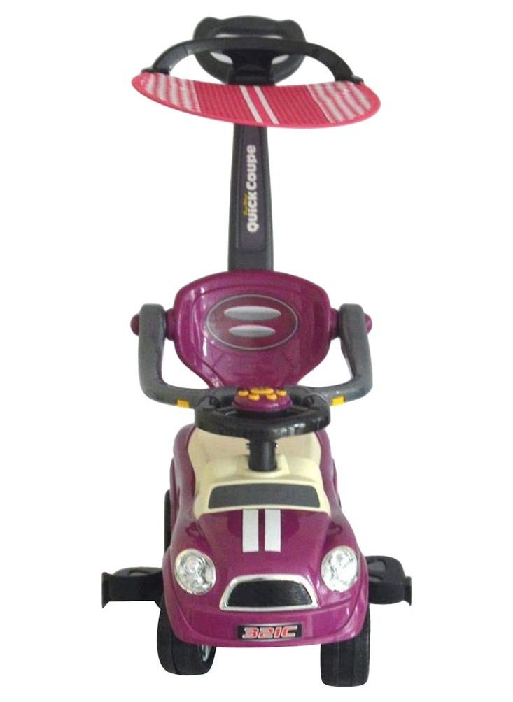 FACTUAL TOYS Factual Toys - Sunshine Canpoy Coupe Pusher Car - Purple  - Image 3