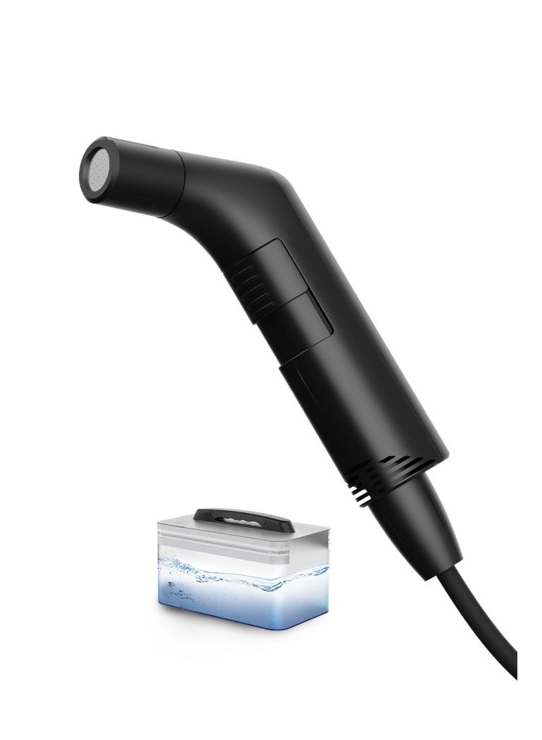 Moxedo JetStream+ Portable Electric Bidet Sprayer, Dual-Mode Water Jet, USB-C Rechargeable with LED Indicator, Wall Mount, 2.3L Water Tank for Travel and Camping - Image 1