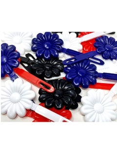 TARA Tara Girls Self Hinge Plastic Bow Hair Barrettes Selection (BR83)  - Image 3