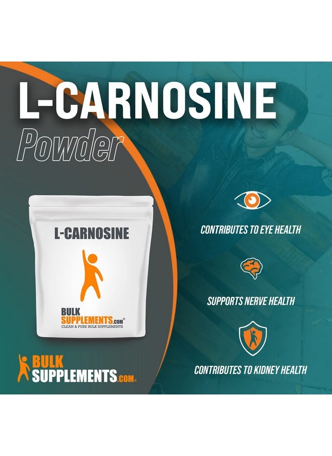 BulkSupplements Com Lcarnosine Powder Eye Supplement Nerve Support Amino For Brain 100 Grams 35 Oz  - Image 3