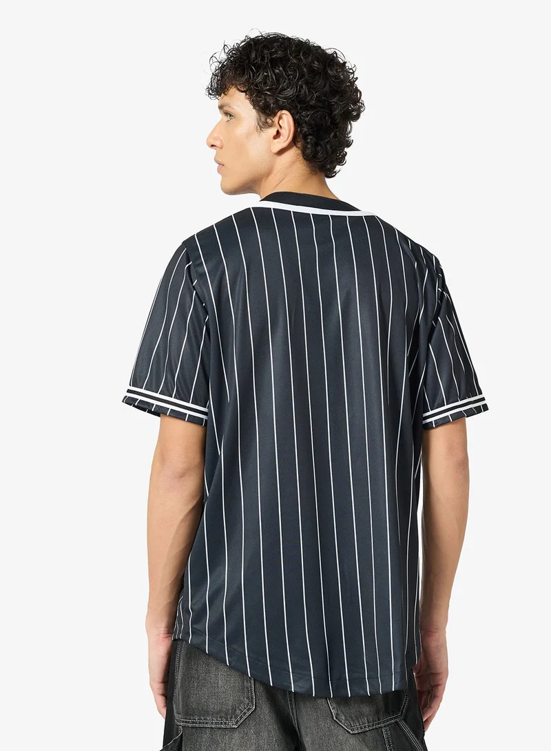 كارل كاني قميص بيسبول بخطوط رفيعة من كيه كيه سيرف