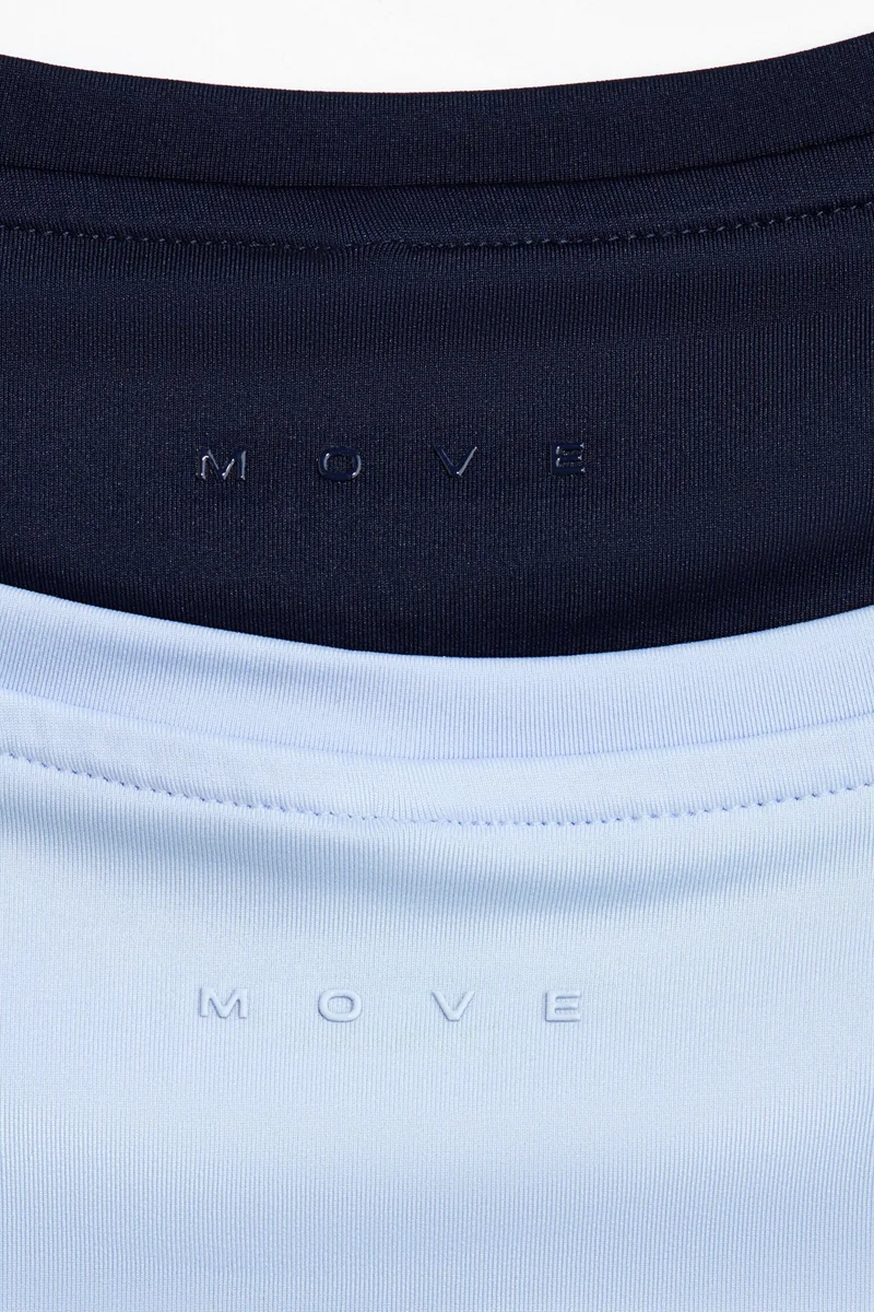 اتش اند ام بلوزات رياضية بتقنية دراي موف™ - عبوة من قطعتين