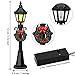 KVCSYAW Christmas Mini Street Light Models 4 Pcs Mini Street Lamp Dollhouse Streetlight Models Miniature Christmas Village Pathway Lantern Post for DIY Micro Landscape Fairy Garden Accessories - Image 4
