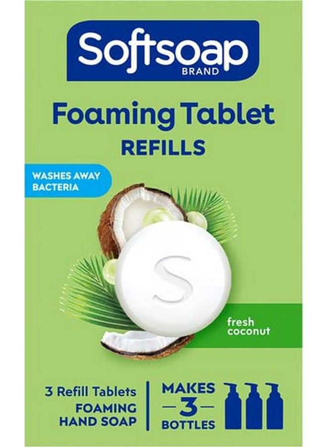 Softsoap Hand Soap Tablets Fresh Coconut Refill Tablets (3 Count) - Image 1