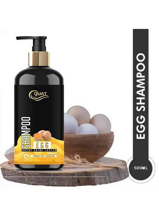Quat 100% Pure Hairfall Prevent Egg Shampoo 500Ml - Image 4