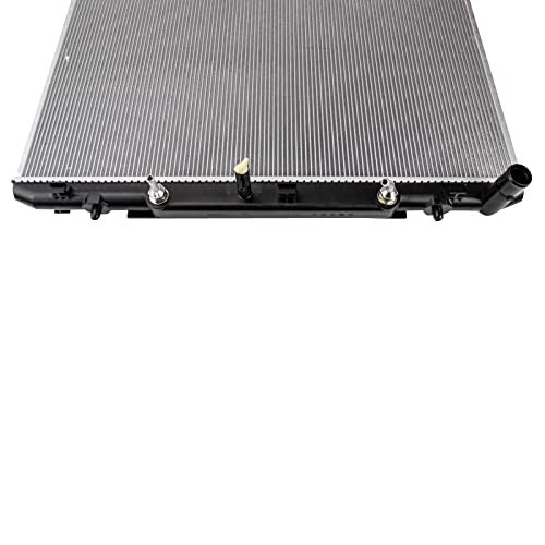 TRQ Radiator Assembly Aluminum Core Compatible with 17-20 Toyota Sienna CU13663 TO3010360 - Image 4