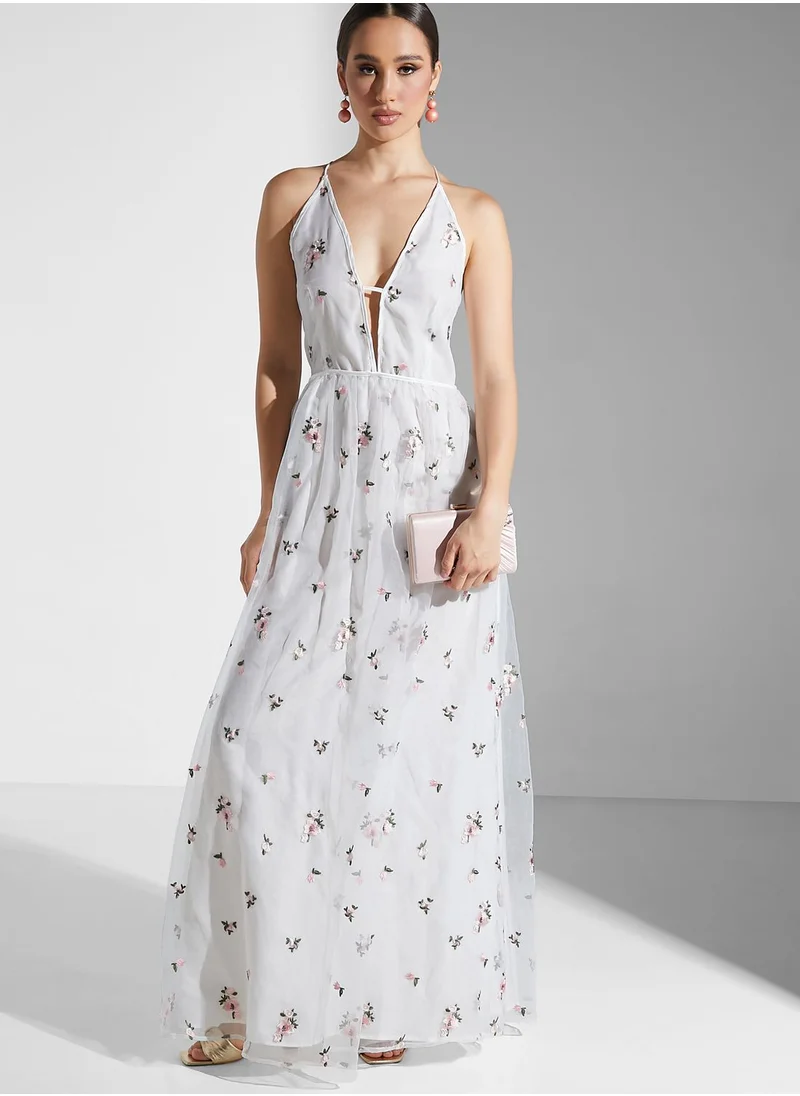 True Decadence Embroidery Detail Dress