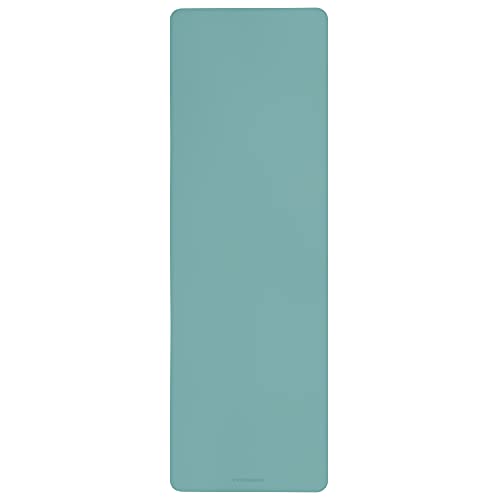 Retrospec Laguna 5mm Yoga Mat - Fitness Mat for Women, Men & Children, Slip-Resistant and Moisture Absorbing Exercise Mat for Home, Pilates, Yoga and Floor Workouts Blue Ridge - Image 2