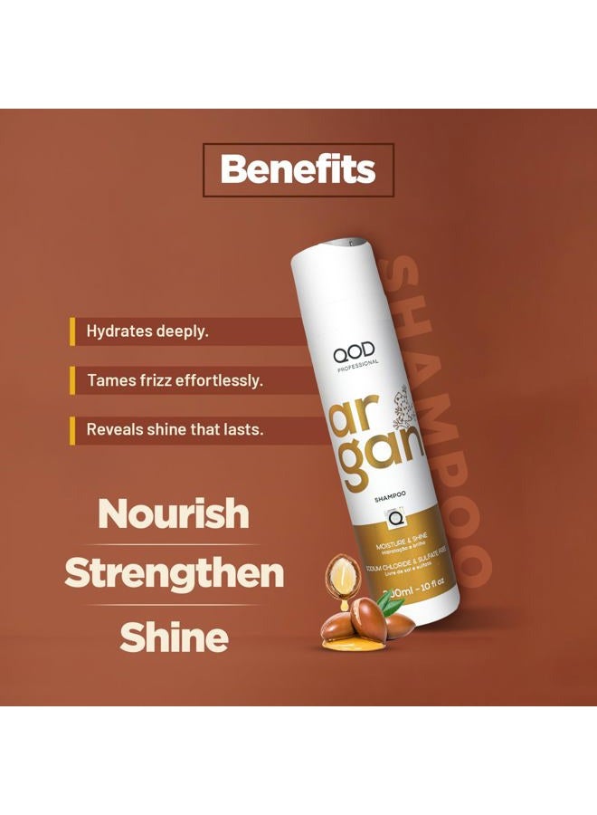 QOD New Pro Shampoo Argan 300ML/10 FL OZ - Image 4
