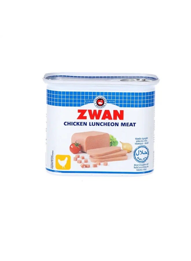 Zwan Chicken Luncheon Meat â€“ Halal 340Gm - Image 2