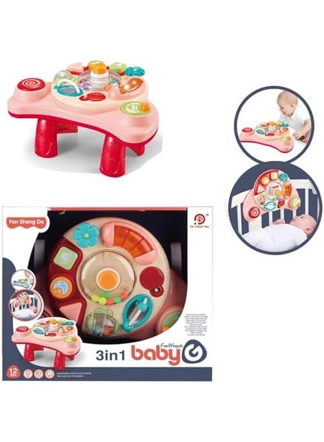 فان شينغ دا مركز لعب طاولة تعليمية 3 في 1 - Image 3