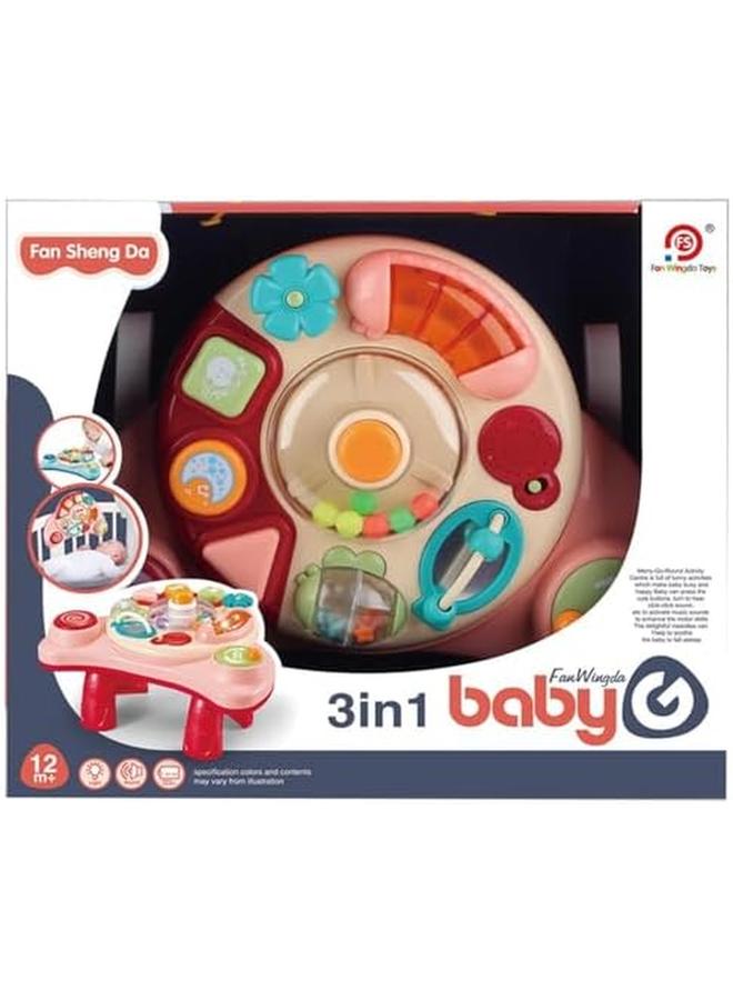 فان شينغ دا مركز لعب طاولة تعليمية 3 في 1 - Image 2