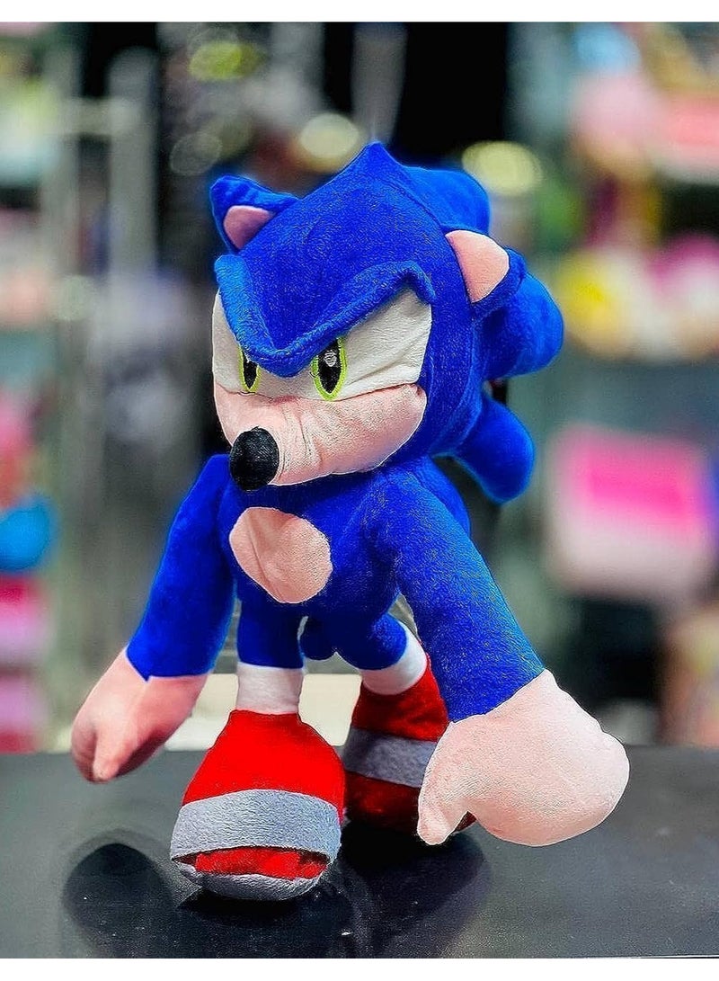 Sonic the Hedgehog Superhero Cotton Figure Blue and Red Small - Image 2