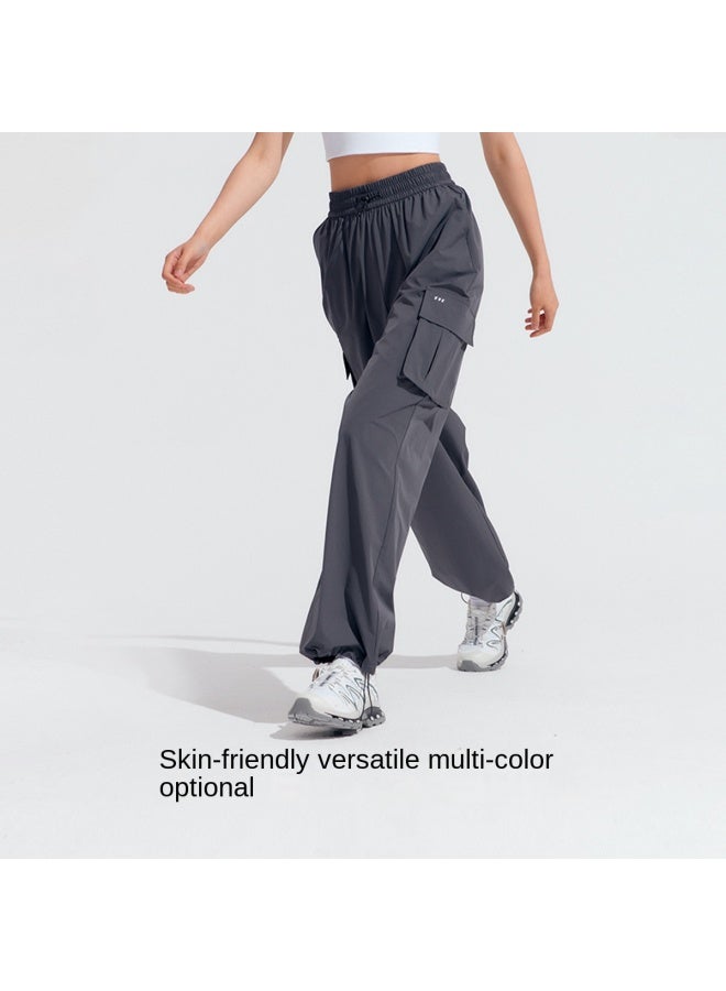 VVC Zero-feel Series Women's Workwear Sun Protection Pants - Lightweight, Breathable, Loose Wide-leg Trousers With Airy Sunscreen Design - Image 3