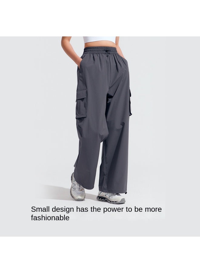 VVC Zero-feel Series Women's Workwear Sun Protection Pants - Lightweight, Breathable, Loose Wide-leg Trousers With Airy Sunscreen Design - Image 5