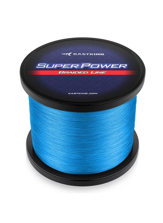 Kastking Superpower Braided Fishing Line, Ocean Blue, 25 LB, 300+27 Yds - Image 1