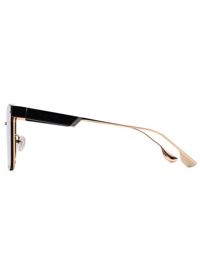 Prsr Vintage Large Frame Slimming Driving Sungl Uv Protection Ps2048 - K Gold/gray - Image 2