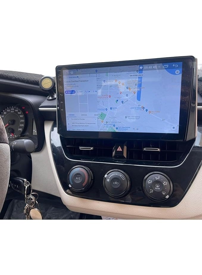 Android 14 for Toyota Corolla 2018 2019 2020 Car Radio Multimedia Video Player GPS Navigation Carplay Auto Stereo DSP Head Unit (Screen with all accessories frame, cables and tools) - Image 1