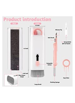 Dream Zone Upgrade Multifunctional 7 in 1 Electronic Cleaner Kit to Provide Superior Cleaning Performance for Your Mac iPad iPhone Computer and Airpods Charging Box Effectively Clean Your Electronics  - Image 3