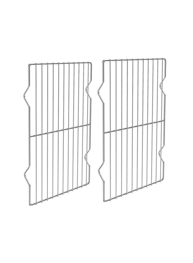 Adorila 2 Pack Cooling Rack for Baking, 8" x 11" Stainless Steel Grill Rack, Small Grid Baking Rack for Baking Cooking Roasting Oven - Image 5
