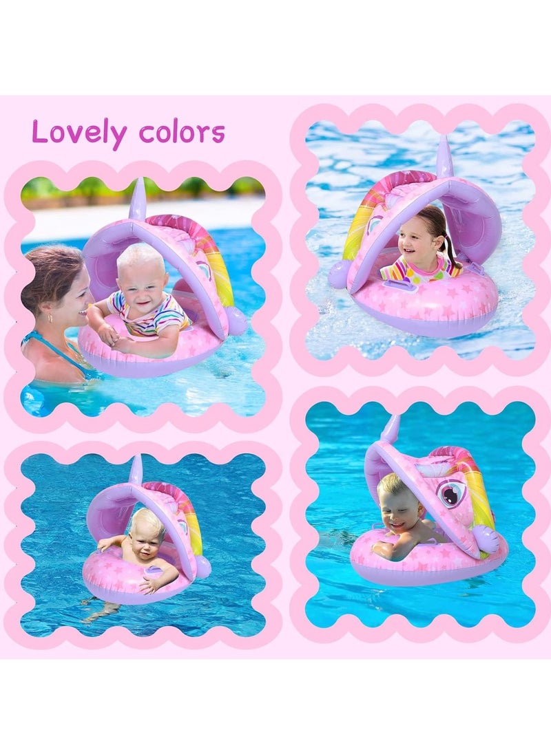 Generic Tanda Baby Float with Swimming Chair, Inflatable Baby Pool Toy, Baby Swimming Ring, Inflatable Swimming Aid for Kids - Sea - Summer  - Image 4