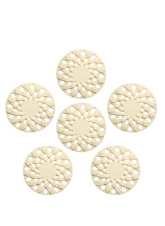 Excefore 6 Pack Trivet Mat for Hot Dishes, Silicone Pot Holders Trivets, Portect Your Table and Countertop, Suitable for Pots, Pans, Table,Countertop  - Image 1