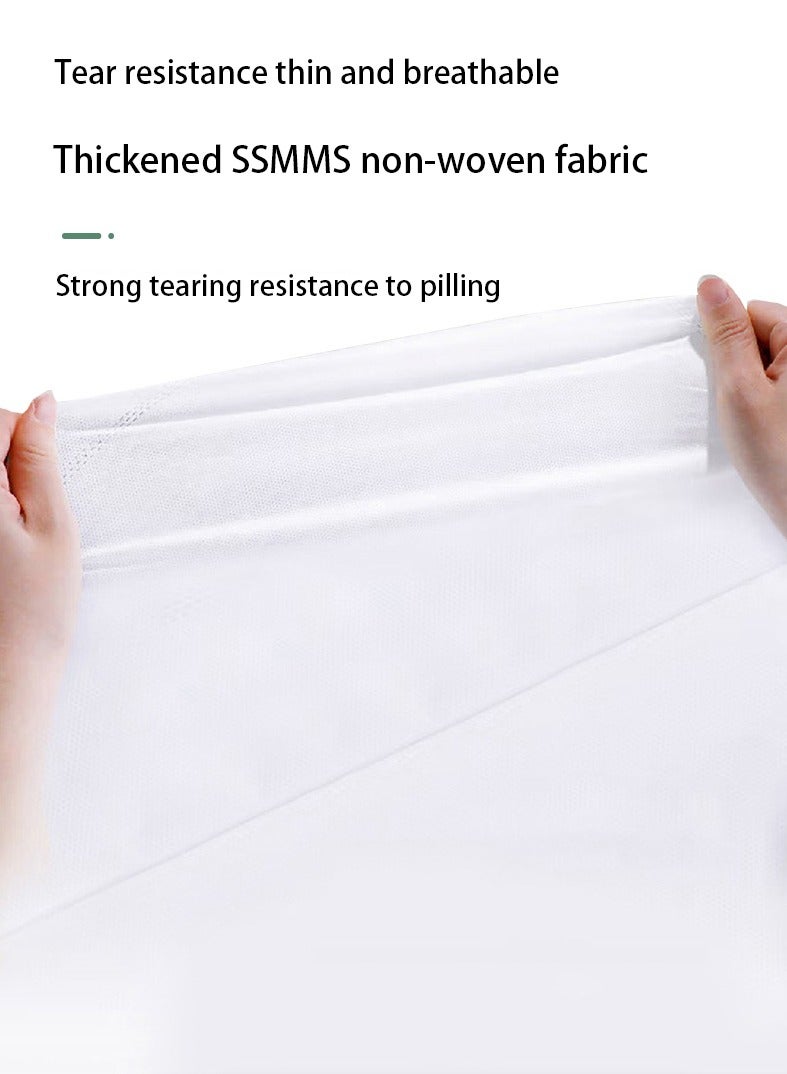 Disposable Four-Piece Bedding Set with Quilt Cover Pillowcase Sheet Vacuum Packaging Suitable for Hotels and B&bs Non-woven Travel Supplies Cover - Image 2