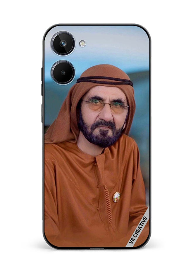 VR CREATIVE Protective Case Cover For Realme 10 Sheikh Mohammed Bin Rashid Al Maktoum Design Multicolour - Image 1