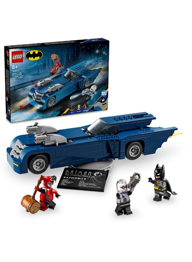 LEGO DC Batman with the Batmobile vs. Harley Quinn & Mr. Freeze 76274 (Age 8+, 435 Pieces) - Image 1
