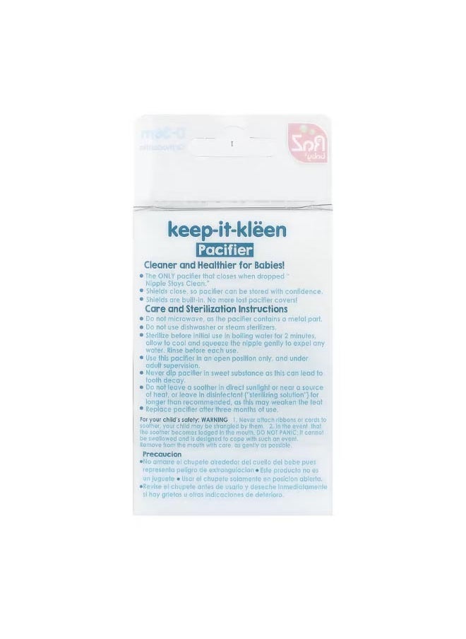 Keep It Kleen Pacifier 0 36m  Sloth and Panda 2 Pacifiers - pzsku/ZFF19848652FC48097AEBZ/45/_/1711377537/bac362c0-2171-48fb-acf2-bb5b646ec38f