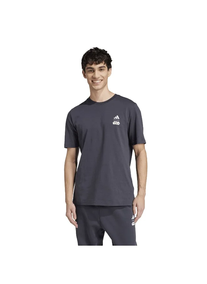 اديداس adidas star wars the mandalorian regular fit back men graphic t-shirt