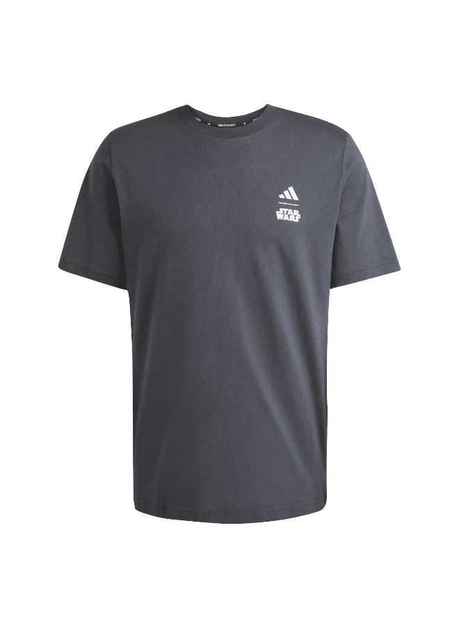 اديداس adidas star wars the mandalorian regular fit back men graphic t-shirt