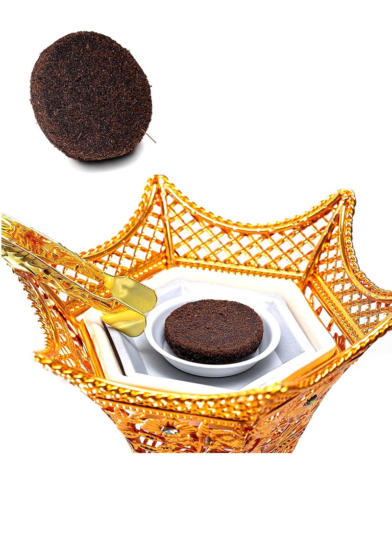 ALSAQER Bakhoor Shai Oud / Burning Incense 8 Tablets (150 Gm)  - Image 4