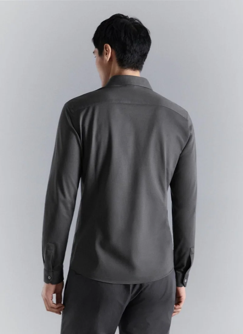 مانجو مان Comfort stretch non-iron shirt