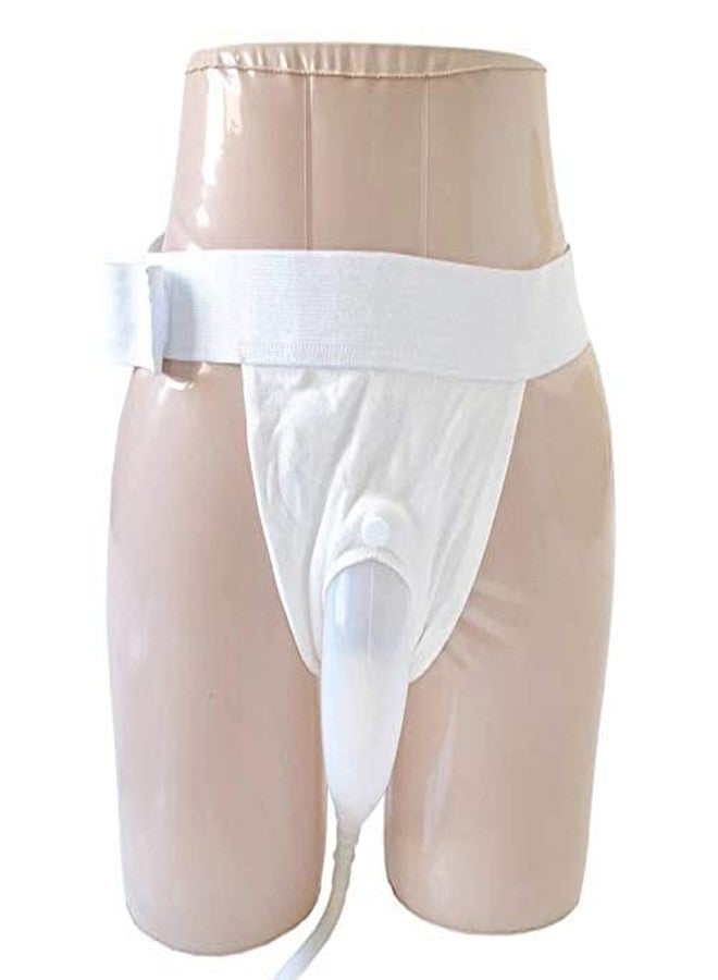 Designeez® Urine Collector Bag Breathable Adjustable Reusable Spill Proof Urinal Incontinence Complete Set For Elderly Men/Patient - Pack-1 - Image 1