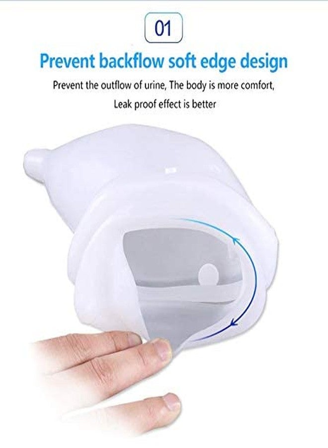 Designeez® Urine Collector Bag Breathable Adjustable Reusable Spill Proof Urinal Incontinence Complete Set For Elderly Men/Patient - Pack-1 - Image 4